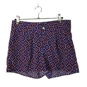 Boutique Ezra Blue & Pink Printed Soft Shorts S